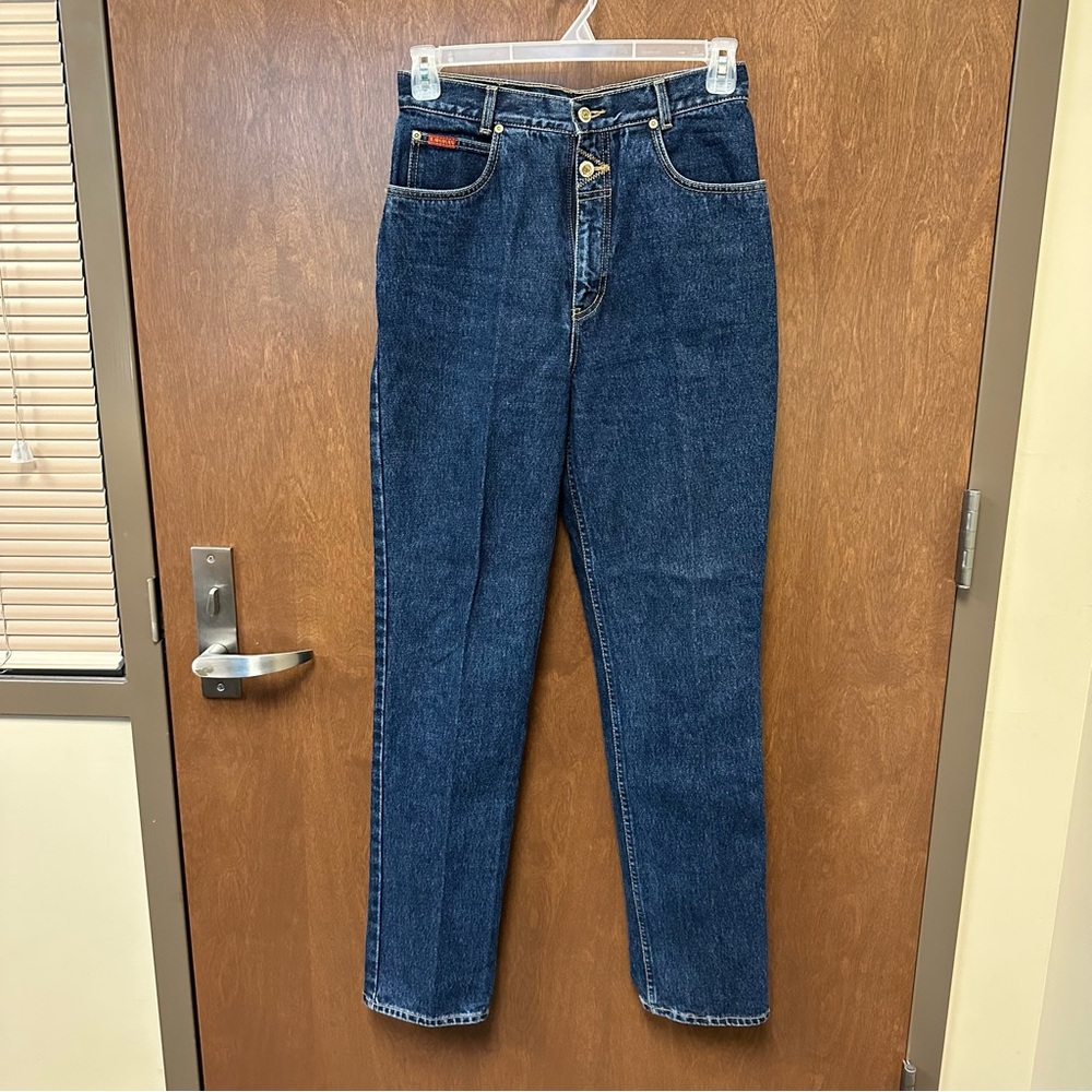 Lawman Vintage high waisted western jeans Women’s 9/10 buttons rodeo Cowgirl